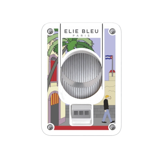 Elie Bleu Casa Cubana Cigar Cutter white lacquered