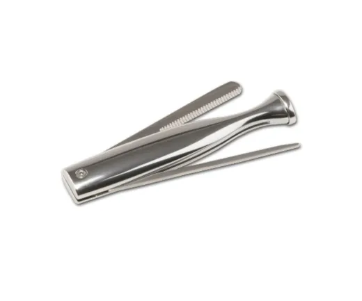 Pipe cutlery Passatore 3-piece polished chrome