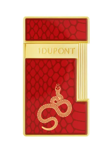 S.T. Dupont Slimmy snake red